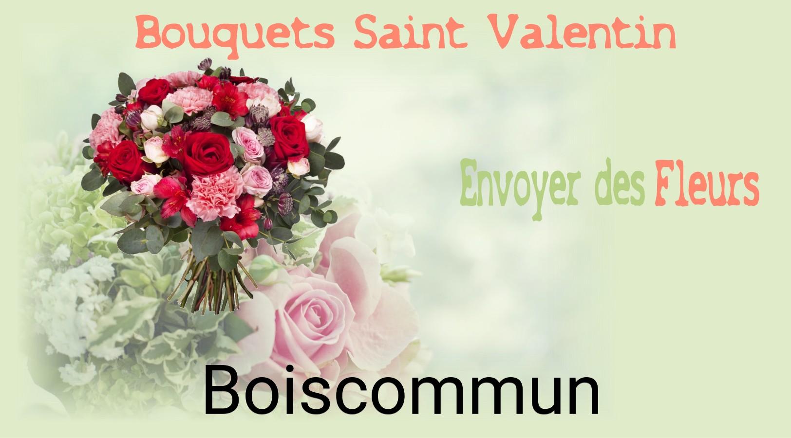 Roses de Saint-Valentin livrées à Boiscommun