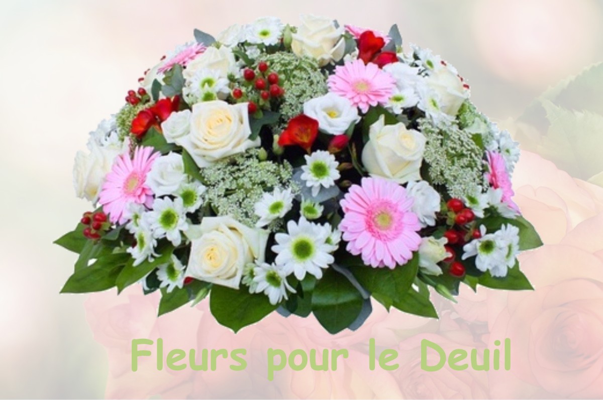 fleurs deuil BOISCOMMUN